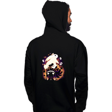 Load image into Gallery viewer, Daily_Deal_Shirts Pullover Hoodies, Unisex / Small / Black Cheshire White Rabbit
