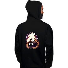 Load image into Gallery viewer, Daily_Deal_Shirts Pullover Hoodies, Unisex / Small / Black Cheshire White Rabbit