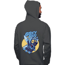 Load image into Gallery viewer, Daily_Deal_Shirts Pullover Hoodies, Unisex / Small / Charcoal Bluey Bug