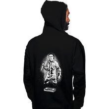 Load image into Gallery viewer, Daily_Deal_Shirts Pullover Hoodies, Unisex / Small / Black Glow In The Dark Michael