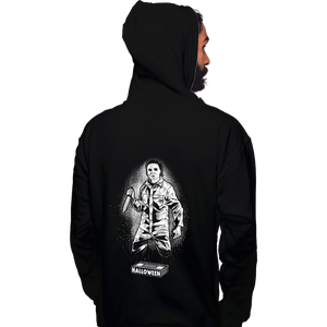 Daily_Deal_Shirts Pullover Hoodies, Unisex / Small / Black Glow In The Dark Michael