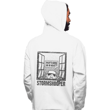Load image into Gallery viewer, Shirts Pullover Hoodies, Unisex / Small / White Storm Snooper