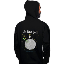 Load image into Gallery viewer, Shirts Pullover Hoodies, Unisex / Small / Black Le Petit Jedi