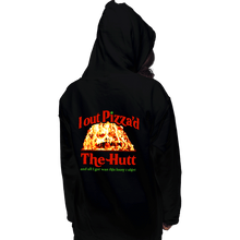 Load image into Gallery viewer, Secret_Shirts Pullover Hoodies, Unisex / Small / Black Out Pizza The Hut