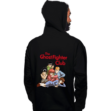 Load image into Gallery viewer, Secret_Shirts Pullover Hoodies, Unisex / Small / Black Ghost Fighters Club