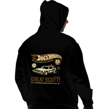 Load image into Gallery viewer, Daily_Deal_Shirts Pullover Hoodies, Unisex / Small / Black Doc's Wheels