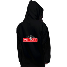 Load image into Gallery viewer, Shirts Pullover Hoodies, Unisex / Small / Black Villageopoly