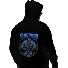 Load image into Gallery viewer, Daily_Deal_Shirts Pullover Hoodies, Unisex / Small / Black Sub-Zero Crest