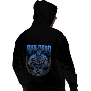 Daily_Deal_Shirts Pullover Hoodies, Unisex / Small / Black Sub-Zero Crest
