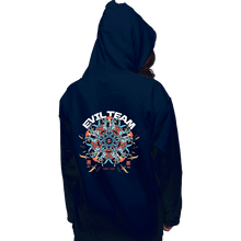 Load image into Gallery viewer, Daily_Deal_Shirts Pullover Hoodies, Unisex / Small / Navy Evil Team