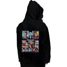 Load image into Gallery viewer, Daily_Deal_Shirts Pullover Hoodies, Unisex / Small / Black Time Fighters 12th vs 13th