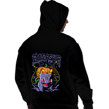 Load image into Gallery viewer, Shirts Pullover Hoodies, Unisex / Small / Black Spookasaur