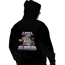 Load image into Gallery viewer, Shirts Pullover Hoodies, Unisex / Small / Black I Kill All Goblins