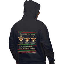 Load image into Gallery viewer, Daily_Deal_Shirts Pullover Hoodies, Unisex / Small / Dark Heather A Mogwai Isn't Just For Christmas
