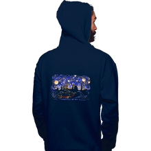 Load image into Gallery viewer, Daily_Deal_Shirts Pullover Hoodies, Unisex / Small / Navy Starry Canyon