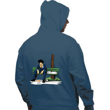 Load image into Gallery viewer, Shirts Pullover Hoodies, Unisex / Small / Indigo Blue Sad Spike