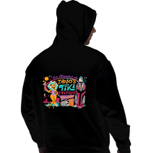 Load image into Gallery viewer, Daily_Deal_Shirts Pullover Hoodies, Unisex / Small / Black Tano's Tiki Tavern
