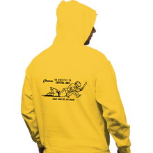 Load image into Gallery viewer, Daily_Deal_Shirts Pullover Hoodies, Unisex / Small / Gold Go To Camp Crystal Lake