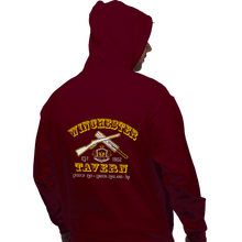 Load image into Gallery viewer, Secret_Shirts Pullover Hoodies, Unisex / Small / Maroon Winchester Tavern Crest