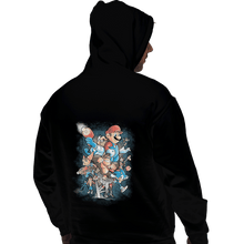 Load image into Gallery viewer, Shirts Pullover Hoodies, Unisex / Small / Black Characters