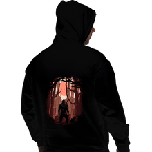 Load image into Gallery viewer, Shirts Pullover Hoodies, Unisex / Small / Black WhiteWolf