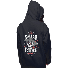 Load image into Gallery viewer, Shirts Pullover Hoodies, Unisex / Small / Dark Heather Saiyan Forever