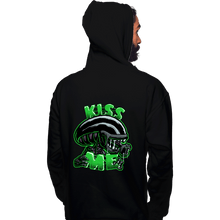 Load image into Gallery viewer, Daily_Deal_Shirts Pullover Hoodies, Unisex / Small / Black Kiss Me