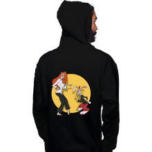 Load image into Gallery viewer, Secret_Shirts Pullover Hoodies, Unisex / Small / Black Rabbit Fiction!