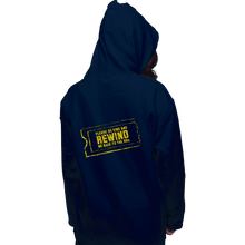 Load image into Gallery viewer, Daily_Deal_Shirts Pullover Hoodies, Unisex / Small / Navy Rewind Me Back To The 90s