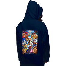 Load image into Gallery viewer, Secret_Shirts Pullover Hoodies, Unisex / Small / Navy XMen V Street Fighter