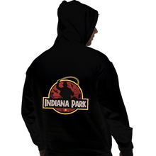 Load image into Gallery viewer, Secret_Shirts Pullover Hoodies, Unisex / Small / Black Indiana Park