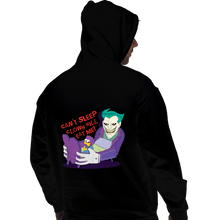 Load image into Gallery viewer, Daily_Deal_Shirts Pullover Hoodies, Unisex / Small / Black Can&#39;t Sleep Clown Will Eat Me
