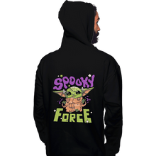 Load image into Gallery viewer, Shirts Pullover Hoodies, Unisex / Small / Black Spooky Force