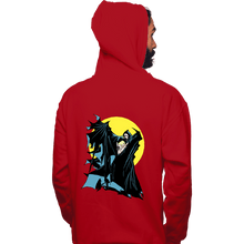 Load image into Gallery viewer, Secret_Shirts Pullover Hoodies, Unisex / Small / Red Pick Up The Phone Comic Cover