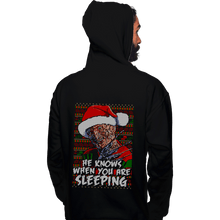 Load image into Gallery viewer, Secret_Shirts Pullover Hoodies, Unisex / Small / Black Sleeping Sweater
