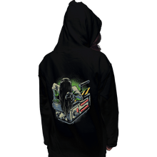 Load image into Gallery viewer, Shirts Pullover Hoodies, Unisex / Small / Black Trapped Ghost
