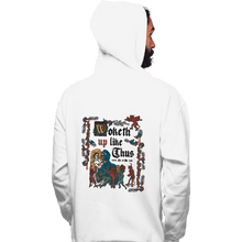 Load image into Gallery viewer, Secret_Shirts Pullover Hoodies, Unisex / Small / White Woketh Up Like This