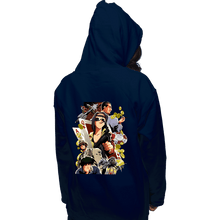 Load image into Gallery viewer, Shirts Pullover Hoodies, Unisex / Small / Navy Honkey Tonk Women