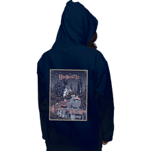 Load image into Gallery viewer, Shirts Pullover Hoodies, Unisex / Small / Navy Visit Hogwarts