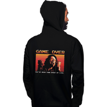 Load image into Gallery viewer, Shirts Pullover Hoodies, Unisex / Small / Black Game Over Tommy