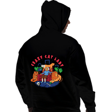 Load image into Gallery viewer, Daily_Deal_Shirts Pullover Hoodies, Unisex / Small / Black Cat Lady