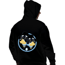 Load image into Gallery viewer, Daily_Deal_Shirts Pullover Hoodies, Unisex / Small / Black The Bluesy Brothers