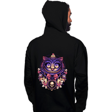 Load image into Gallery viewer, Daily_Deal_Shirts Pullover Hoodies, Unisex / Small / Black The Mysterious Smile