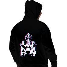 Load image into Gallery viewer, Daily_Deal_Shirts Pullover Hoodies, Unisex / Small / Black Glitched Jafar