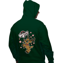 Load image into Gallery viewer, Daily_Deal_Shirts Pullover Hoodies, Unisex / Small / Forest My Little Rudolph