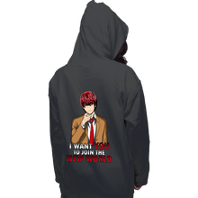 Load image into Gallery viewer, Shirts Pullover Hoodies, Unisex / Small / Charcoal Support Kira