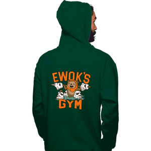 Daily_Deal_Shirts Pullover Hoodies, Unisex / Small / Forest Ewok's Gym