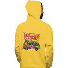 Load image into Gallery viewer, Last_Chance_Shirts Pullover Hoodies, Unisex / Small / Gold Flower Power
