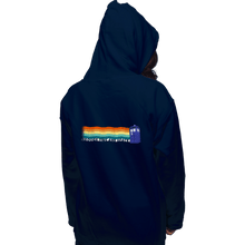Load image into Gallery viewer, Secret_Shirts Pullover Hoodies, Unisex / Small / Navy Through Time And Space