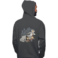 Load image into Gallery viewer, Shirts Zippered Hoodies, Unisex / Small / Dark Heather Scientific Paradox Goes Boom